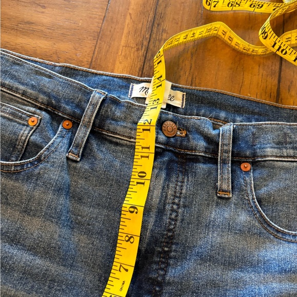 NWT Madewell Cali Demi Boot Jeans, size 31,Mid Rise, Cropped, Stretch - Picture 10 of 11